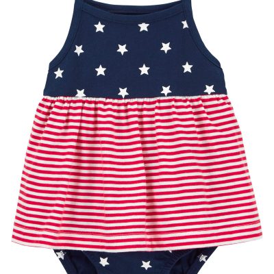 Red/White/Blue Baby 4th Of July Sunsuit | carters.com