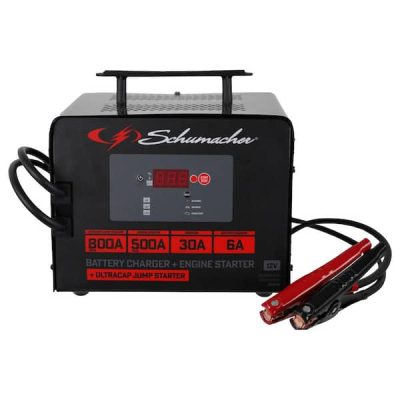 Schumacher Automotive 12-Volt Ultracap Battery Charger and Portable Jump Starter