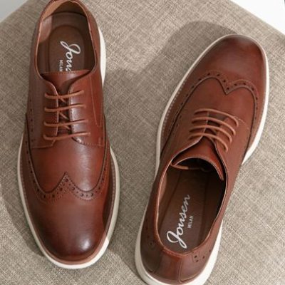 SHOESMALL Men’s Dress Shoes Oxfords Casual Retro Classic Comfortable Formal Derby Shoes For Men Business Dress Shoes
