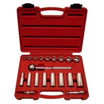 Socket Set 3/8 in. Drive 20 PC