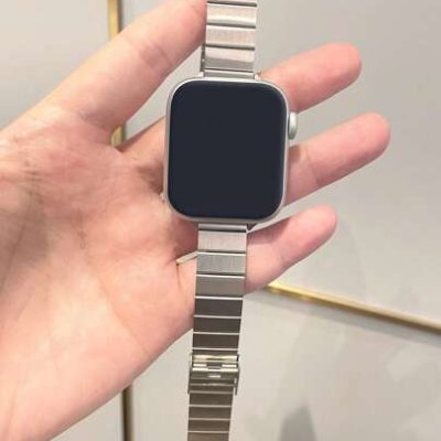 Stainless Steel Watchband Compatible With Apple Watch