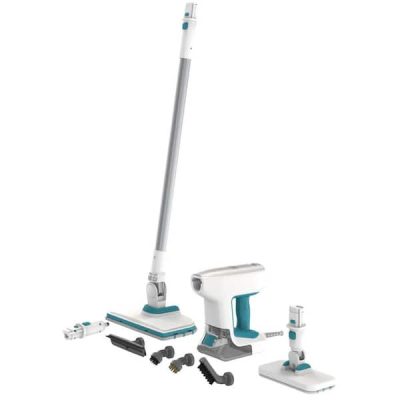 Steam Mop Cleaning System with 6-Attachments