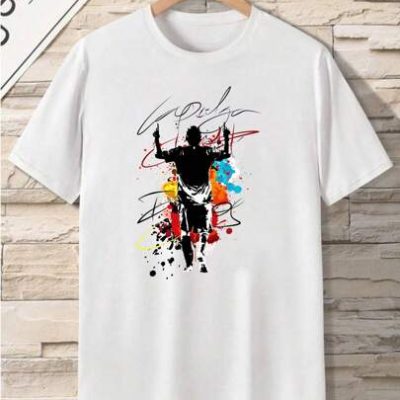 Teen Boys Fashion Printed Short Sleeve Round Neck T-Shirt