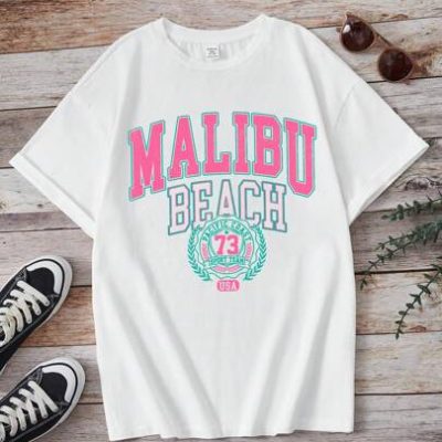 Teen Girls’ Letter Print T-Shirt Suitable For Casual Daily Wear In Summer