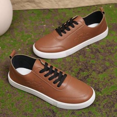 Teenagers Lace-Up Trendy Sport Leisure Shoes