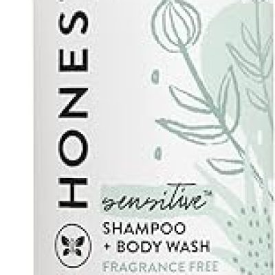 The Honest Company 2-in-1 Cleansing Shampoo + Body Wash | Gentle for Baby | Naturally Derived, Tear-free, Hypoallergenic | Fragrance Free…