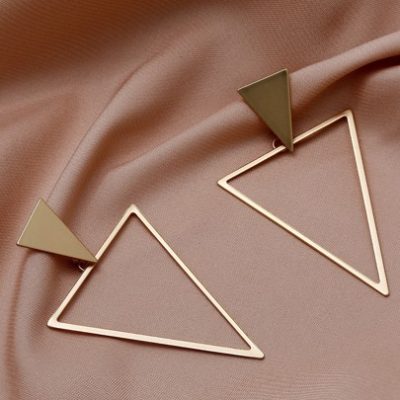 Triangle Drop Earrings