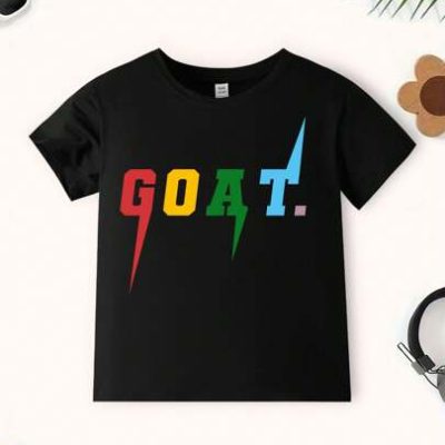 Tween Boys’ Cool Street Fashion T-Shirt For Summer