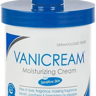 Vanicream Moisturizing Skin Cream with Pump Dispenser – 16 fl oz (1 lb) – Moisturizer Formulated Without Common Irritants for Those with Sensitive…