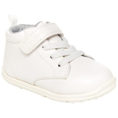 White Baby High-Top Every Step® Sneakers | carters.com