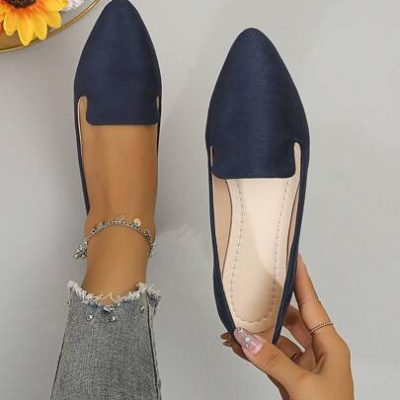 Women’s Comfortable Soft-sole Loafers, Simple And Versatile Flat Pumps