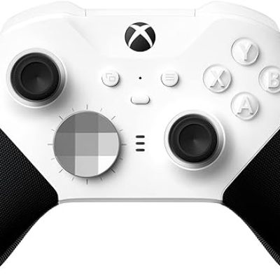 Xbox Elite Series 2 Core Wireless Gaming Controller – White – Xbox Series X|S, Xbox One, Windows PC, Android, and iOS