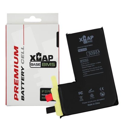 XCAP BASE – Battery Cell Without Flex for iPhone 13 Pro (BMS) (3095 mAh) (Spot Weld Required)