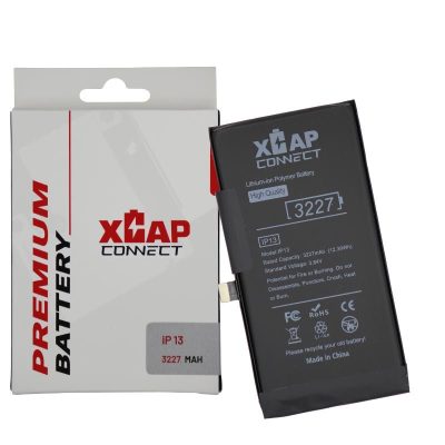 XCAP Connect – Battery Cell w/ Built-In Flex for iPhone 13 (BMS) (3227 mAh) (No Spot Weld Required)