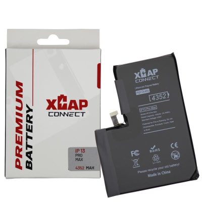 XCAP Connect – Battery Cell w/ Built-In Flex for iPhone 13 Pro Max (BMS) (4352 mAh) (No Spot Weld Required)