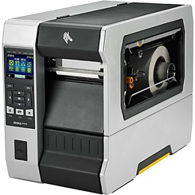 Zebra ZT610 Industrial Direct Thermal/Thermal Transfer Printer – Monochrome – Label Print – USB – Serial – Bluetooth – 12.50 ft Print Length -…