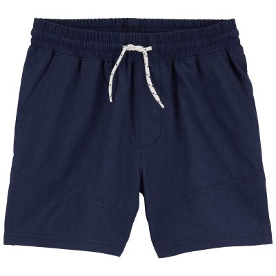 Blue Kid Active Stretch Hybrid Shorts | carters.com