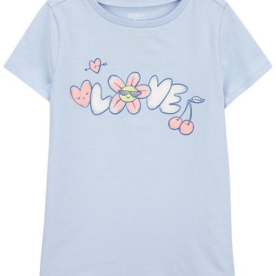 Blue Kid Love Graphic Tee | carters.com