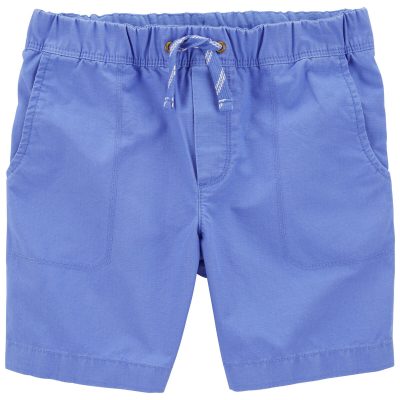 Blue Kid Pull-On Terrain Shorts | carters.com