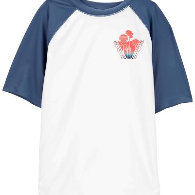 Blue Kid Short Sleeve Rashguard | carters.com