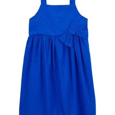 Blue Kid Sleeveless LENZING™ ECOVERO™ Dress | carters.com