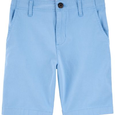 Blue Kid Stretch Chino Short | carters.com