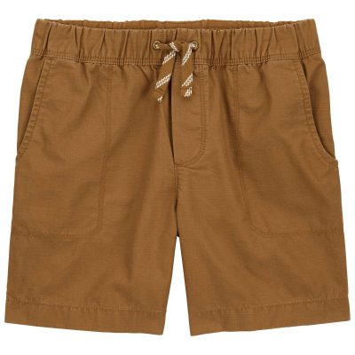 Brown Kid Pull-On Terrain Shorts | carters.com