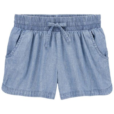 Chambray Kid Chambray Pull-On Sun Shorts | carters.com