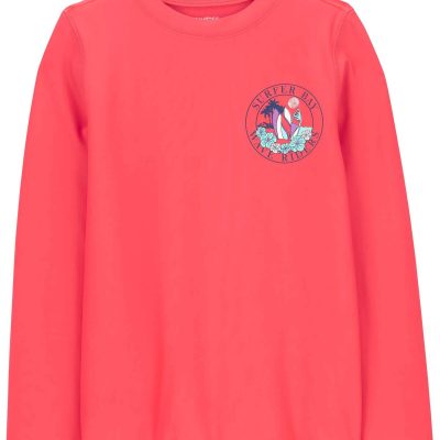 Coral Kid Surfer Boy Rashguard | carters.com