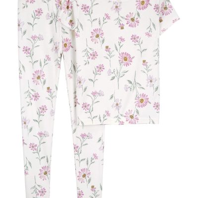 Floral Kid 2-Piece Floral 100% Snug Fit Cotton Pajamas | carters.com