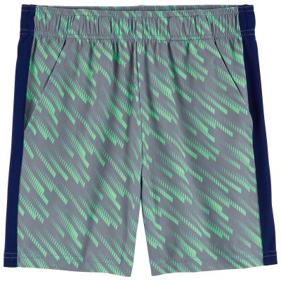 Green Kid Active Jersey Practice Short | carters.com