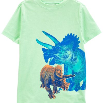 Green Kid Dinosaur Graphic Tee | carters.com