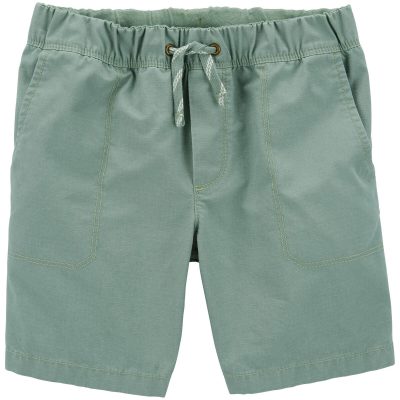 Green Kid Pull-On Terrain Shorts | carters.com