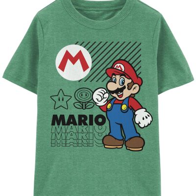 Green Kid Super Mario™ Tee | carters.com