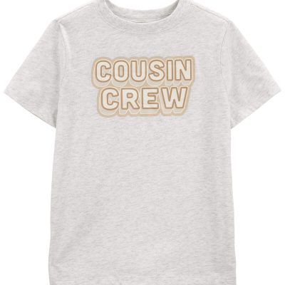 Heather Kid Cousin Crew Tee | carters.com