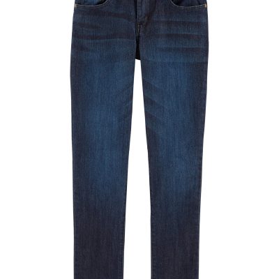 Heritage Rinse Kid Dark Blue Wash Skinny-Leg Jeans | carters.com