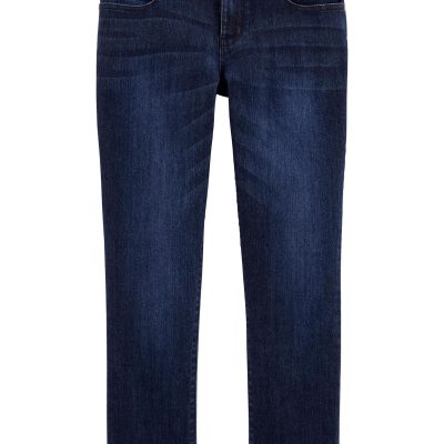 Heritage Rinse Kid Dark Wash Plus-Fit Skinny-Leg Jeans | carters.com