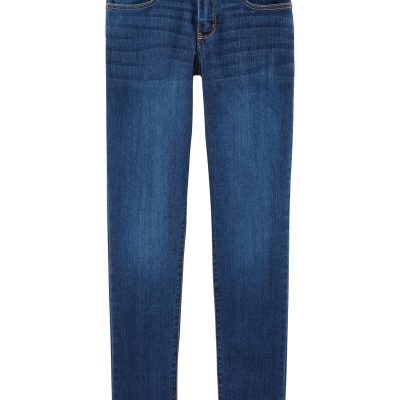 Marine Blue Kid Dark Wash Super Skinny-Leg Jeans | carters.com