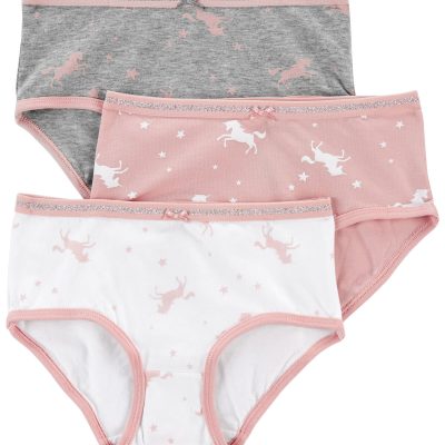 Multi 3-Pack Horse Print Cotton Underwear | carters.com