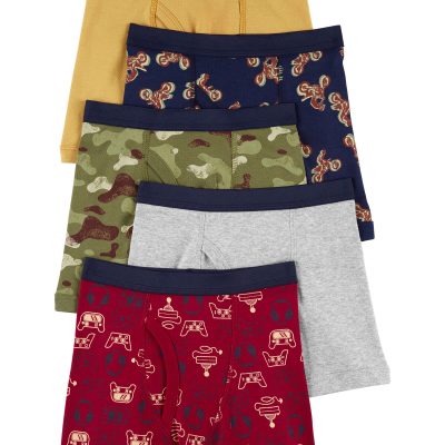 Multi 5-Pack Boxer Briefs Underwear | carters.com