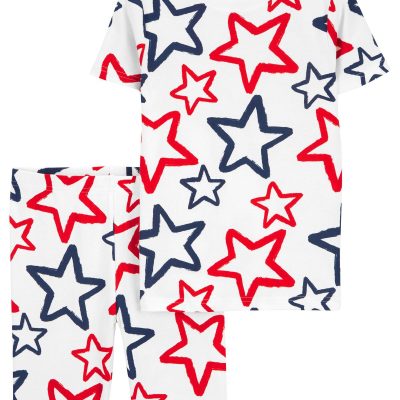 Multi Kid 2-Piece 4th Of July 100% Snug Fit Cotton Pajamas | carters.com