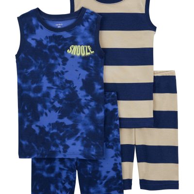 Multi Kid 4-Piece 100% Snug Fit Cotton Pajamas | carters.com