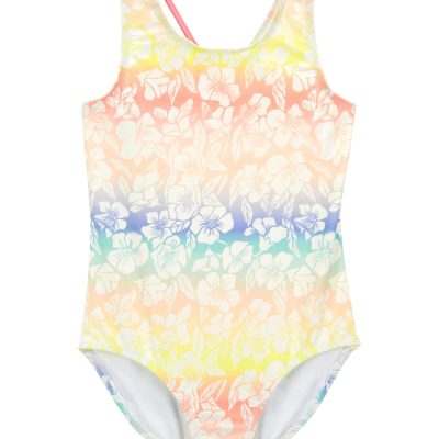 Multi Kid Floral Print 1-Piece Swimsuit | carters.com