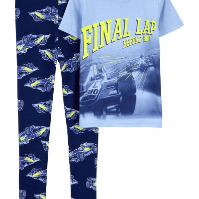 Navy Kid 2-Piece Racing 100% Snug Fit Cotton Pajamas | carters.com