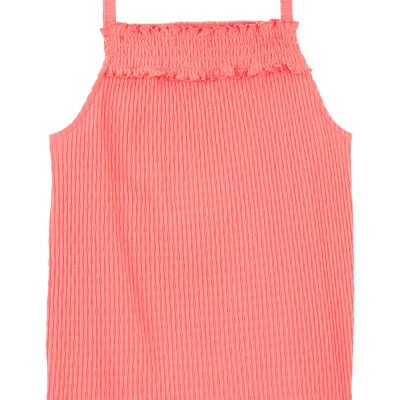 Orange Kid Textured Smocked Tank | carters.com