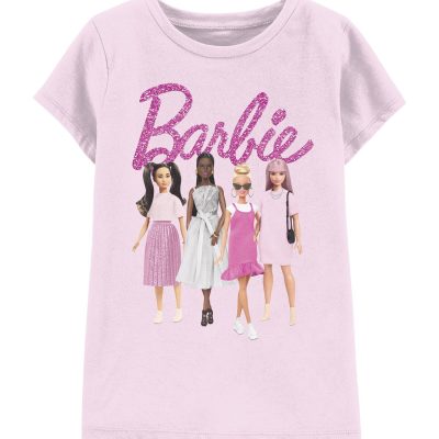 Pink Kid Barbie Tee | carters.com