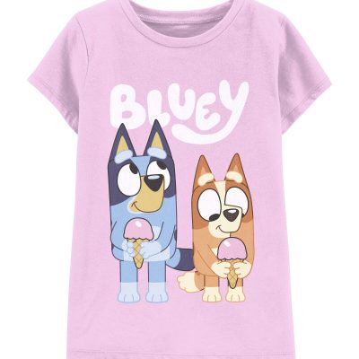 Pink Kid Bluey Tee | carters.com