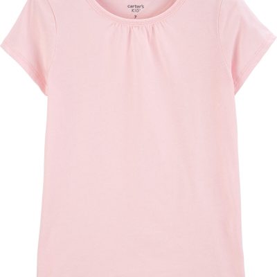 Pink Kid Cotton Tee | carters.com