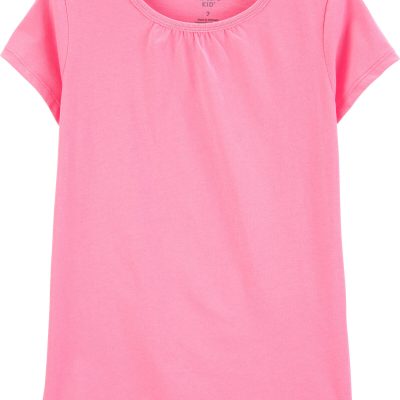 Pink Kid Cotton Tee | carters.com