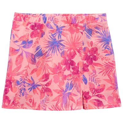 Pink Kid Tropical Print Handstand Skort | carters.com